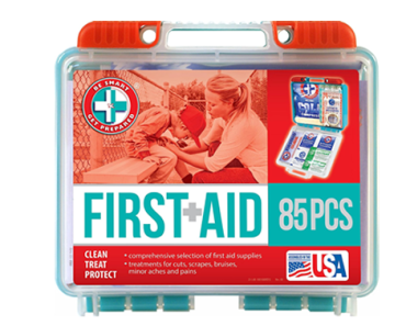 Be Smart Get Prepared 85 Piece First Aid Kit – Just $5.42!