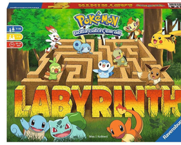 Ravensburger Pokémon Labyrinth – An Entertaining Family Board Game – Just $16.99!