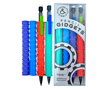 Gyre & Gimble Pencil Gidgets – 4 Sleeves & 2 Pencils – Just $14.24!