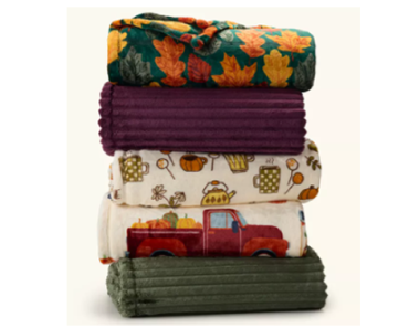 Kohl’s 3 Days of Deals! Kohl’s Big One Throw – $8.99 or 5 for $37.46!