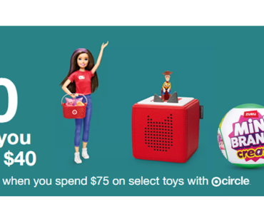 HOT! Target: Save $10 on $40 Toy Purchase! Save $20 off a $70 Toy Purchase!