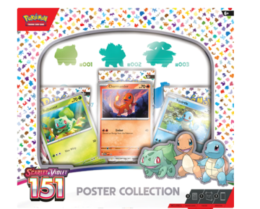 Pokemon Trading Card Games Scarlet & Violet Poster Collection Box – Just $15.97! Walmart Deals Event END TODAY!