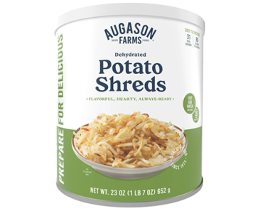 Augason Farms Dehydrated Potato Shreds – Just $9.47!