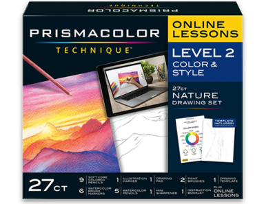 Prismacolor Technique, Art Supplies with Digital Art Lessons – Just $6.60!