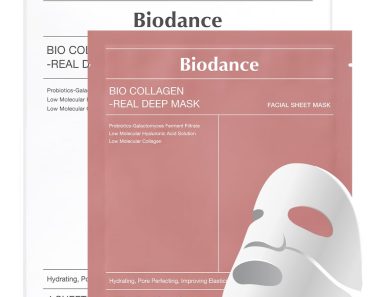 BIODANCE Bio-Collagen Real Deep Mask (Pack of 4) – Only $11.61!