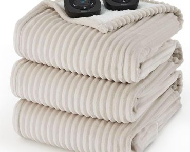 Bedsure Electric Blanket Queen Size – Only $71.99! Black Friday Deal!