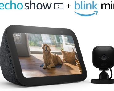 Echo Show 5 (3rd Gen) with Blink Mini – Only $49.99! Black Friday Deal!