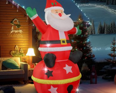 Christmas Giant Inflatable Santa – Only $41.99!