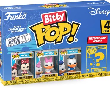 Funko Bitty Pop! Disney Mini Collectible Toys 4-Pack – Only $7.99!