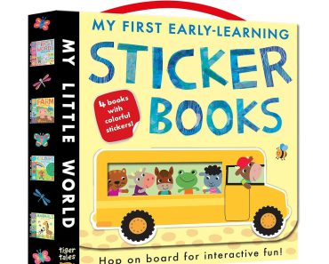 My First Early-Learning Sticker Books Boxed Set – Only $4.72!