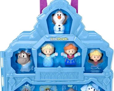 Fisher-Price Little People Toddler Toy Disney Frozen Carry Along Castle Case Playset – Only $17.99!