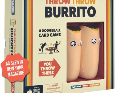 Exploding Kittens Presents Throw Throw Burrito Game – Only $10!