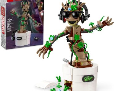 LEGO Marvel Dancing Groot Building Kit – Only $35.99!