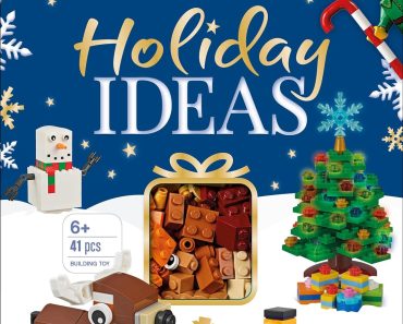 LEGO Holiday Ideas Book: With Exclusive Reindeer Mini Model – Only $7.20!