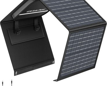 Portable Solar Panel Charger – Only $42.11!