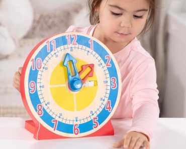 Melissa & Doug Turn & Tell Wooden Clock – Only $11.99!