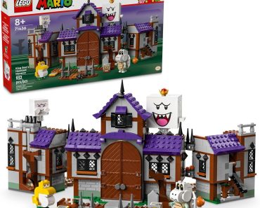 LEGO Super Mario King Boo’s Haunted Mansion Building Set – Only $59.99!