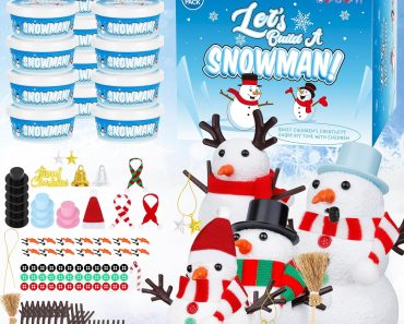 DIY Snowman Kit for Kids (Pack of 12) – Only $17.49! Christmas Deal!