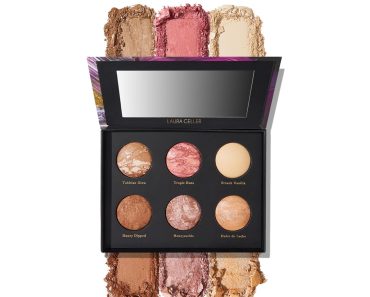 LAURA GELLER NEW YORK Cheek to Chic Tropical Glow Baked Face Palette – Only $25!