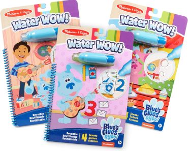 Melissa & Doug Blue’s Clues & You! Water Wow! 3-Pack – Only $9.99! Black Friday Deal!