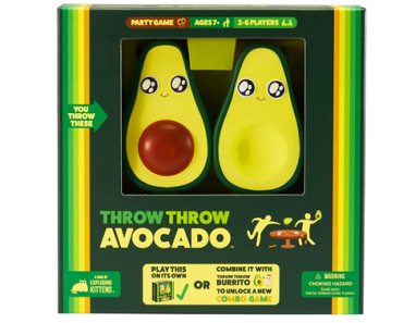 Exploding Kittens Presents Throw Avocado – A Dodgeball Card Sequel and Expansion Set – Just $11.99! Amazon Black Friday Deal!