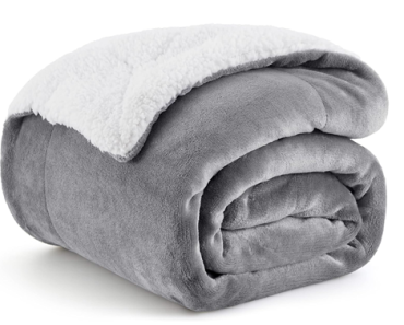 Bedsure Sherpa Fleece Throw Blanket – Just $15.99! Amazon Black Friday Deal!