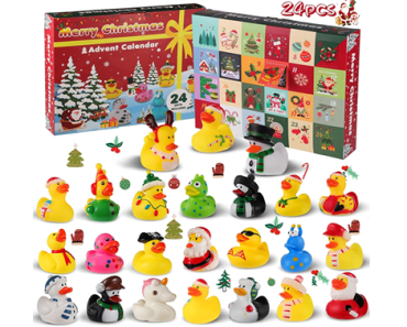 2024 Advent Calendar – Rubber Ducks, 24 Days – Just $17.99!