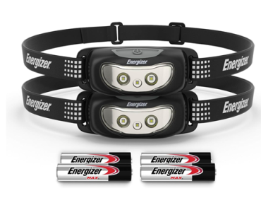 Energizer Universal+ LED Headlamp, Pack of 2 – Just $6.30! Amazon Black Friday Deal!