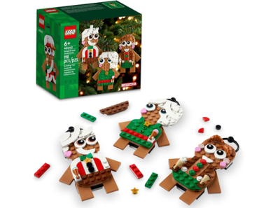 HOT PRICE DROP! LEGO Gingerbread Ornaments Building Set, 40642 – Just $7.79!