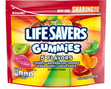 Life Savers Gummies 5 Flavors Candy, Sharing Size Bag – Just $3.25!