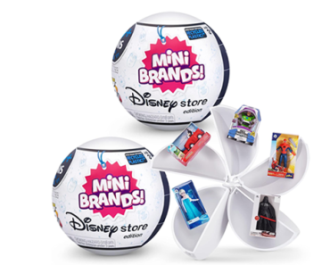 Disney Mini Brands Collectible Toys – 2 Capsules of 5 Mystery Toys – Just $6.49! Amazon Black Friday Deal!