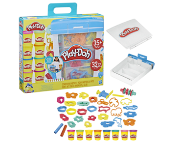 Play-Doh Carry-Along Creativity Set with 40 Tools, 8 Cans, and Carrying Case – Just $10.00! Walmart Black Friday!