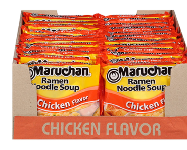 Maruchan Ramen Chicken Flavor, 3 oz, 24 pack – Just $5.70!