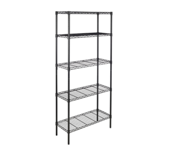 Amazon Basics 5-Shelf Adjustable Heavy Duty Steel Wire Rack Storage Shelving – Just $47.79! Amazon Black Friday Deal!