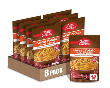 Betty Crocker Sweet Potato Mashed Potatoes – Pack of 8 – Just $6.17!