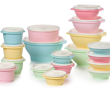 Tupperware Heritage Collection 36 Piece Food Storage Container Set – Just $79.99! Amazon Black Friday Deal!