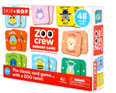 Skip Hop Toddler Memory Game, Zoo Crew – Just $6.00! Amazon Black Friday Deal!