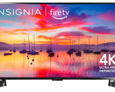 Insignia 43″ Class F30 LED 4K UHD Smart Fire TV – Just $119.99!