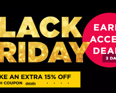 Kohl’s Early Black Friday! Earn $15 Kohls Cash! 15% Off Coupon! Free Shipping on $25!