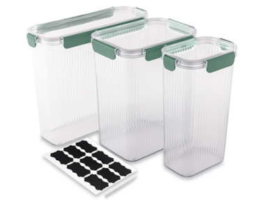 Thyme & Table 8 Piece Pantry Storage Container Set – Just $15.00! Walmart Black Friday!