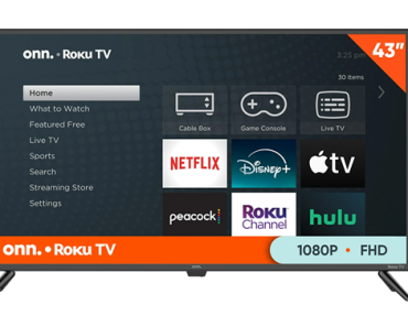 onn. 43” Class FHD LED Roku Smart TV – Just $94.00! Walmart Black Friday – EARLY ACCESS for WM+ MEMBERS!