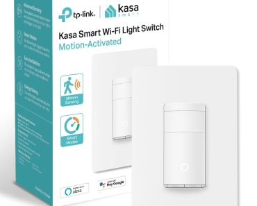 Kasa Smart WiFi Motion Sensor Switch – Only $15.99!