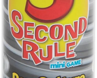 5 Second Rule Game Pop Culture Edition (Mini Tube) – Only $5.68!