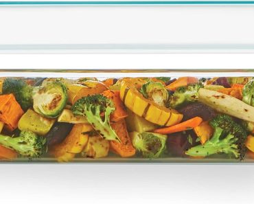 Pyrex Deep 5.2-Qt 2-in-1 Glass Baking Dish – Only $19.80!