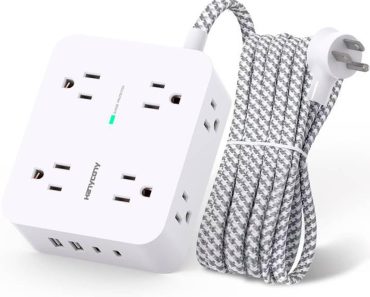 Surge Protector Power Strip – Only $9.99! Lightning Deal!