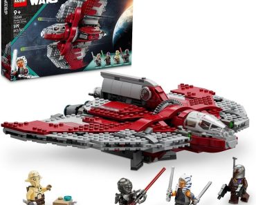 LEGO Star Wars Ahsoka Tano’s T-6 Jedi Shuttle Spaceship Toy – Only $45! Black Friday Deal!