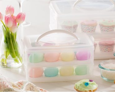 Snapware Snap ‘N Stack 2 Layer Food Storage W/ Egg Holder Trays – Only $6.48!