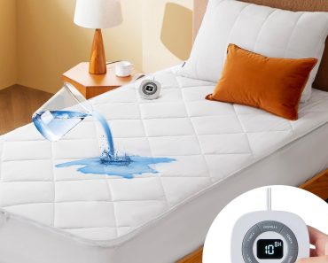 Bedsure Removable Heated Mattress Pad (Twin) – Only $41.99!