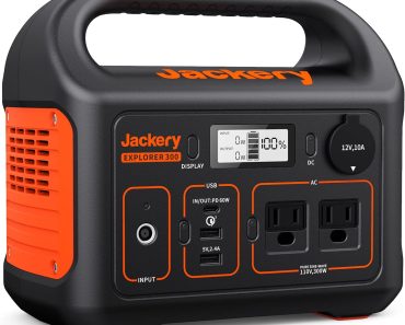 Jackery Portable Power Station Explorer 300 – Only $169!