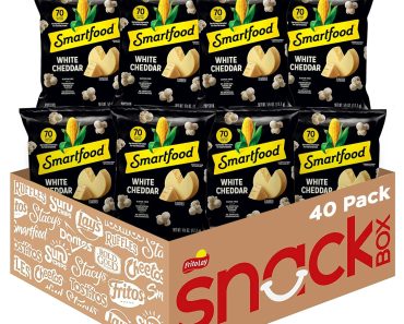 Smartfood Popcorn White Cheddar (Pack of 40) – Only $11.56!